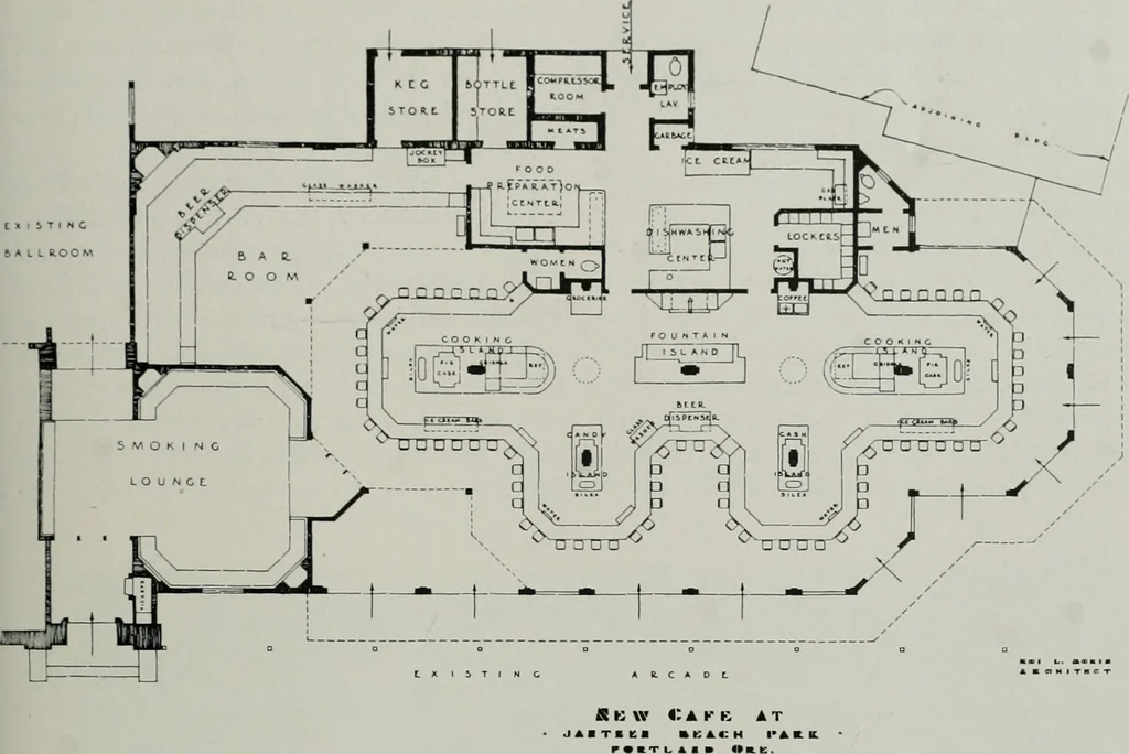 An illustration from Architect and engineer, 1905, leaf 194