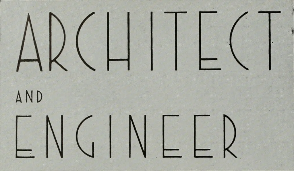 An illustration from Architect and engineer, 1905, leaf 243