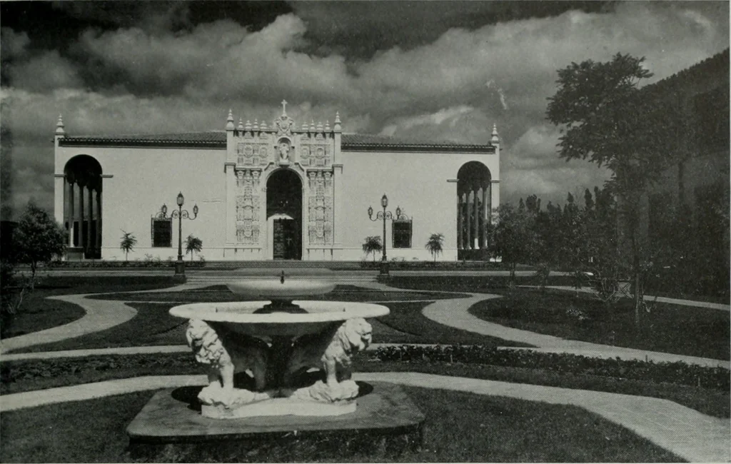 An illustration from Architect and engineer, 1905, leaf 262