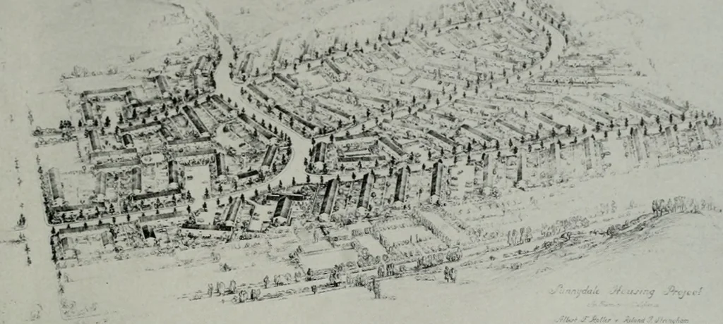 An illustration from Architect and engineer, 1905, leaf 342
