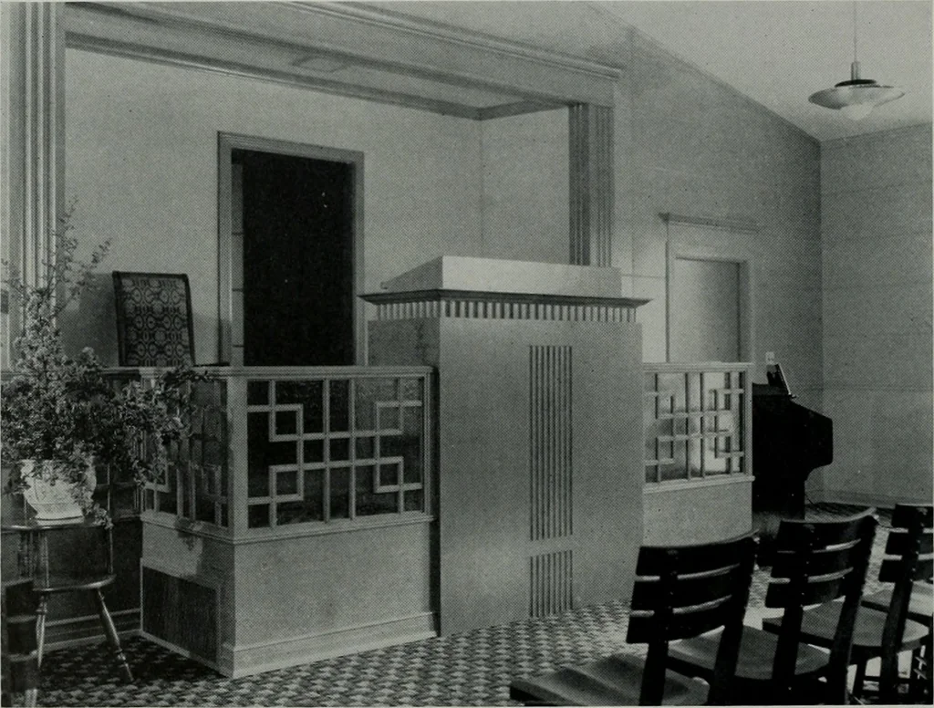An illustration from Architect and engineer, 1905, leaf 39
