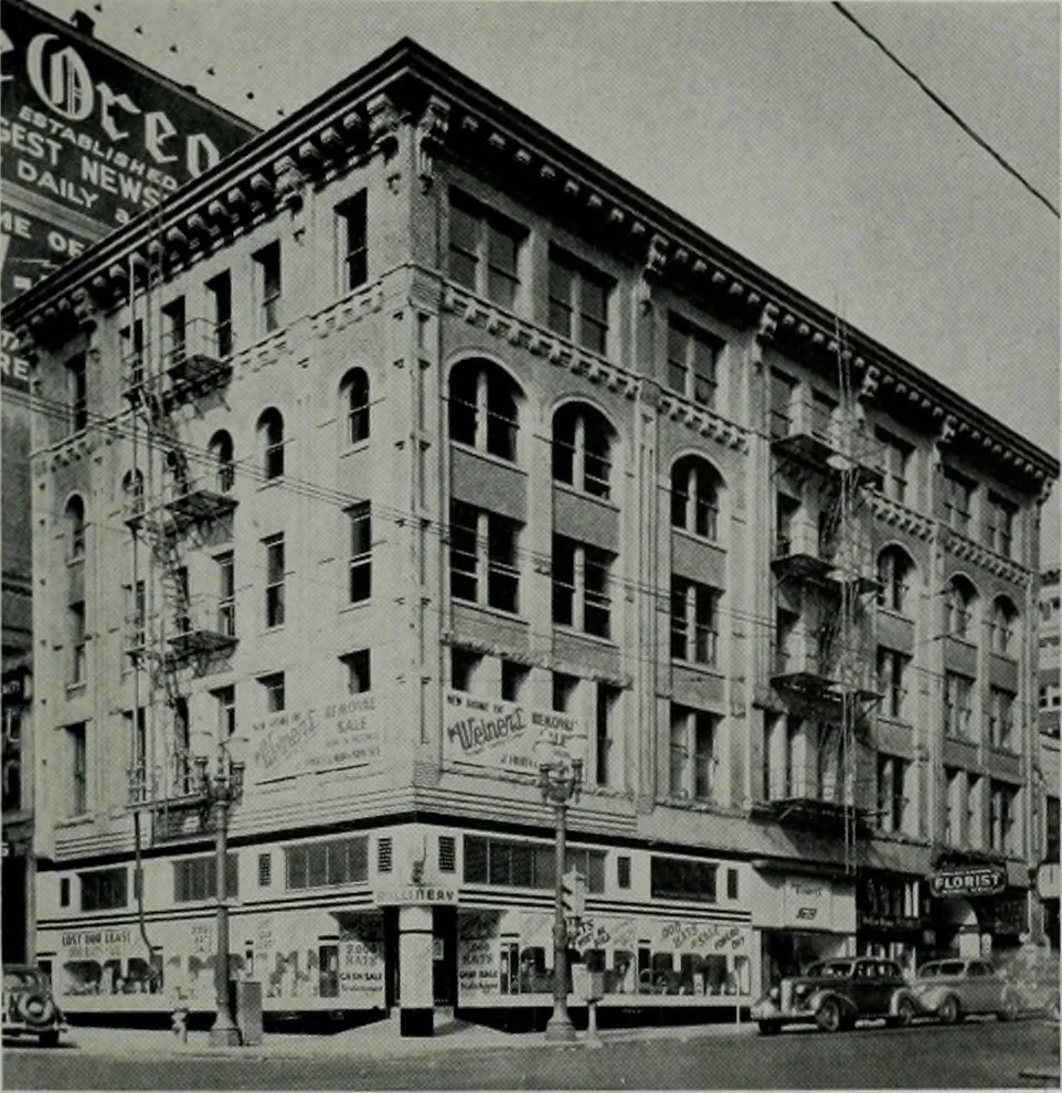 An illustration from Architect and engineer, 1905, leaf 42