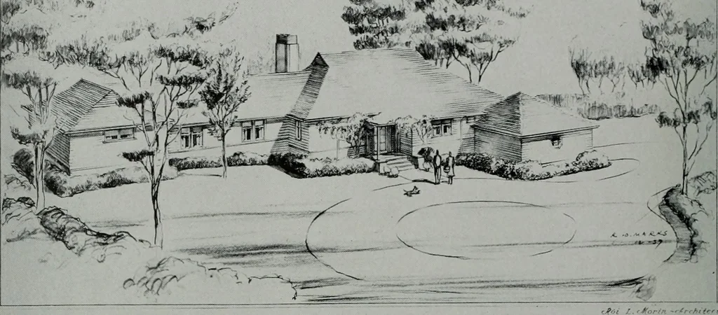 An illustration from Architect and engineer, 1905, leaf 43