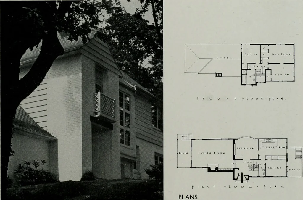 An illustration from Architect and engineer, 1905, leaf 44