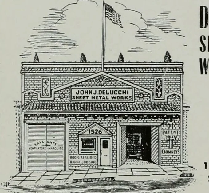An illustration from Architect and engineer, 1905, leaf 465