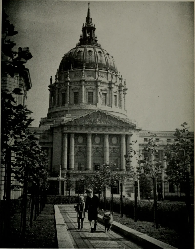 An illustration from Architect and engineer, 1905, leaf 128