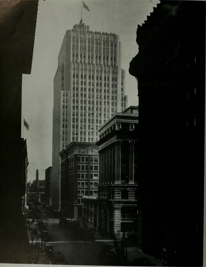 An illustration from Architect and engineer, 1905, leaf 129