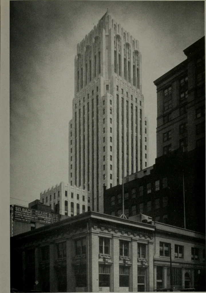 An illustration from Architect and engineer, 1905, leaf 130