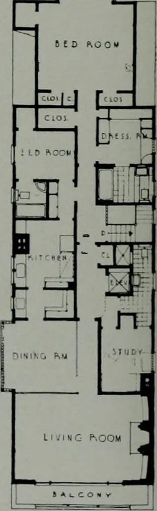 An illustration from Architect and engineer, 1905, leaf 135