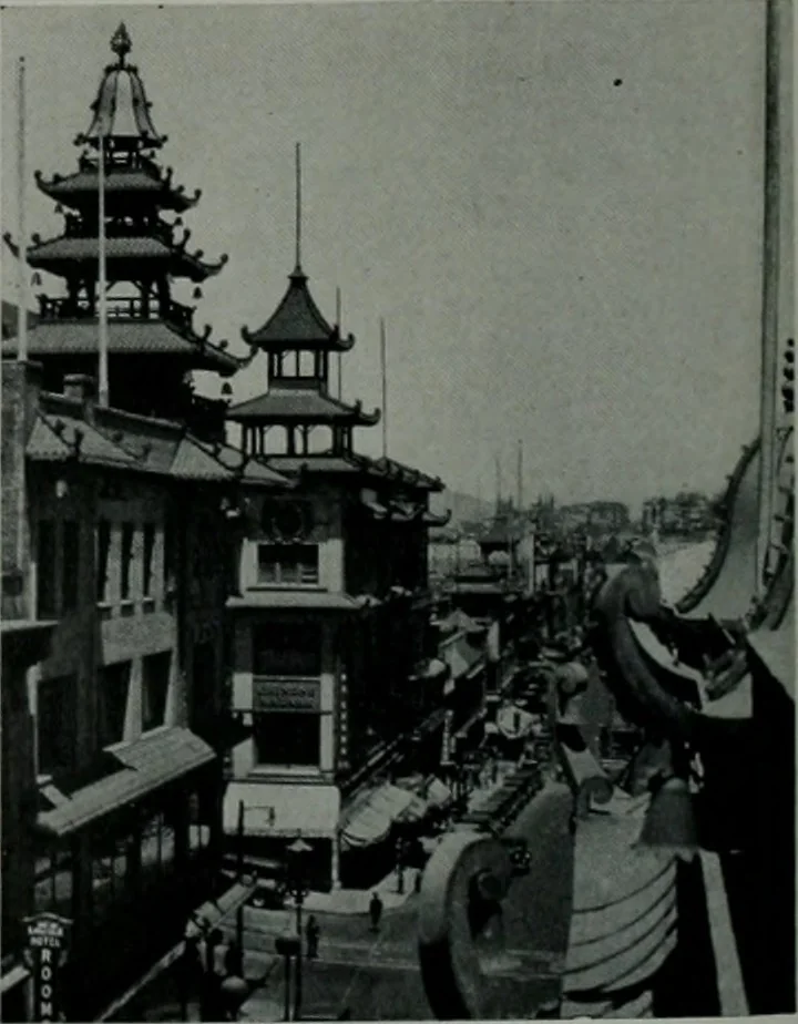 An illustration from Architect and engineer, 1905, leaf 137