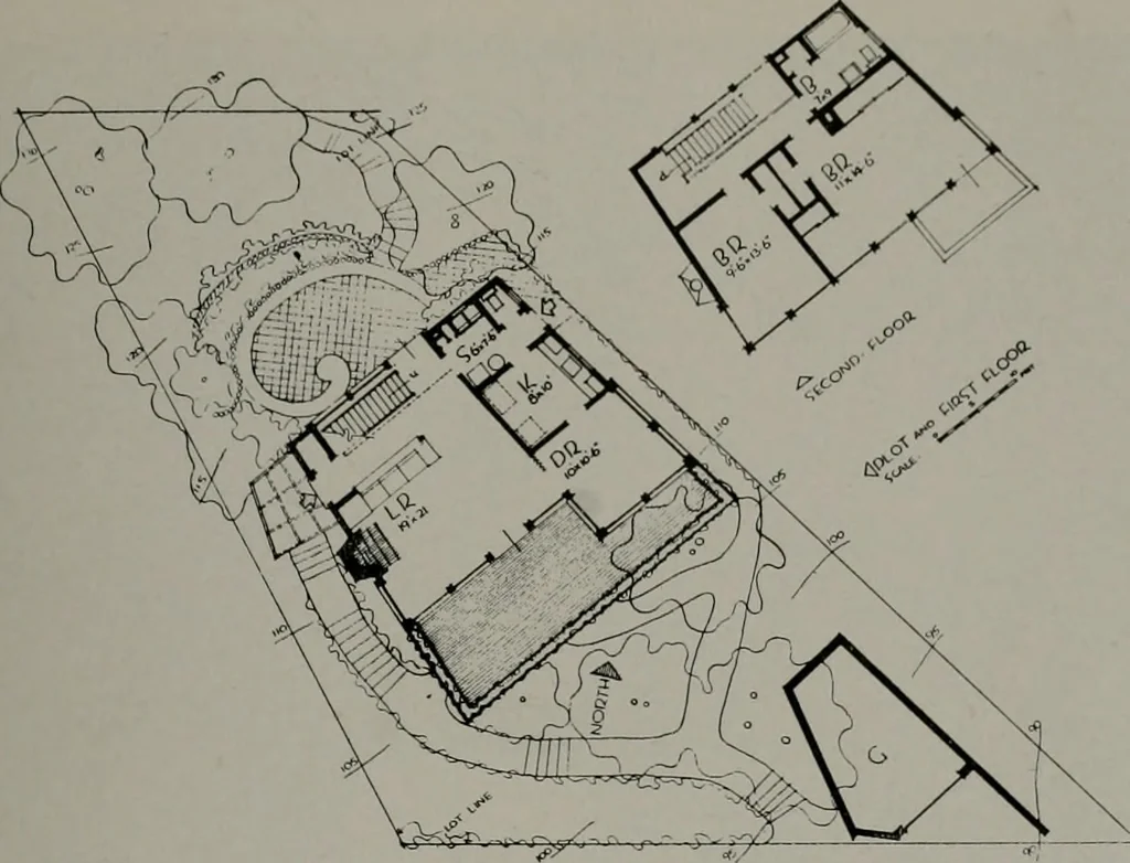 An illustration from Architect and engineer, 1905, leaf 198