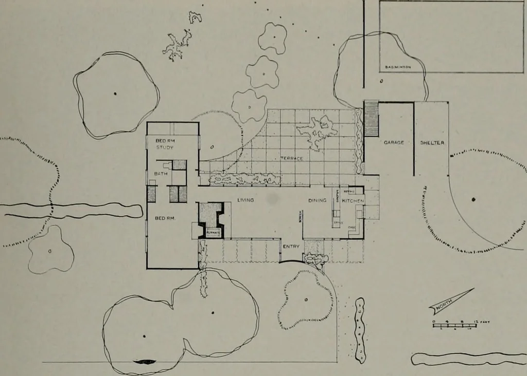 An illustration from Architect and engineer, 1905, leaf 200