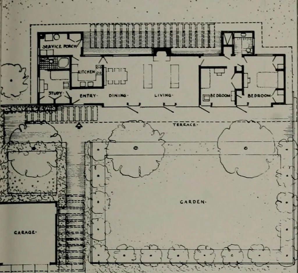 An illustration from Architect and engineer, 1905, leaf 202