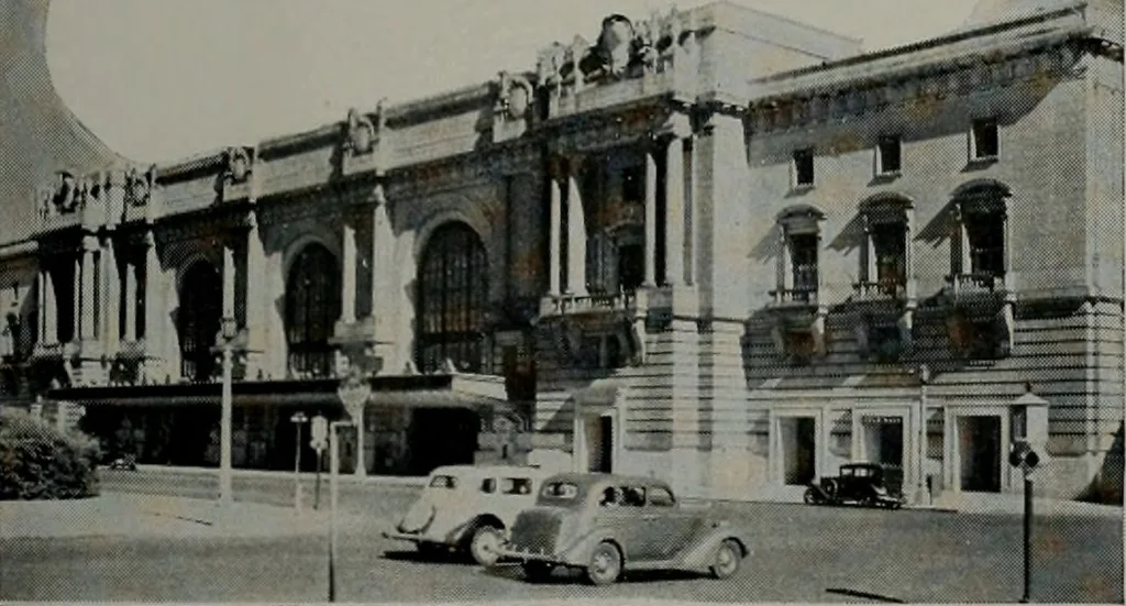 An illustration from Architect and engineer, 1905, leaf 22