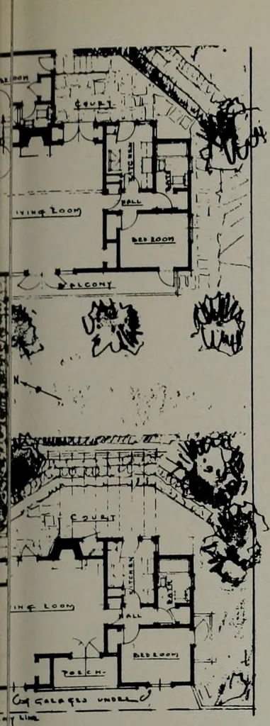 An illustration from Architect and engineer, 1905, leaf 222