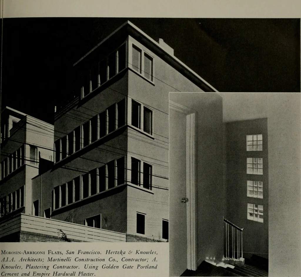 An illustration from Architect and engineer, 1905, leaf 260