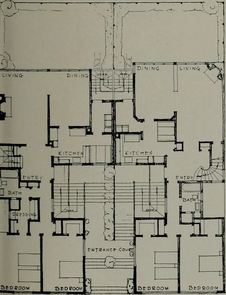 An illustration from Architect and engineer, 1905, leaf 266