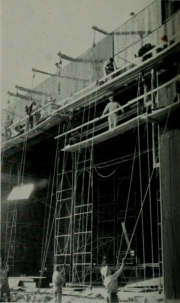 An illustration from Architect and engineer, 1905, leaf 299