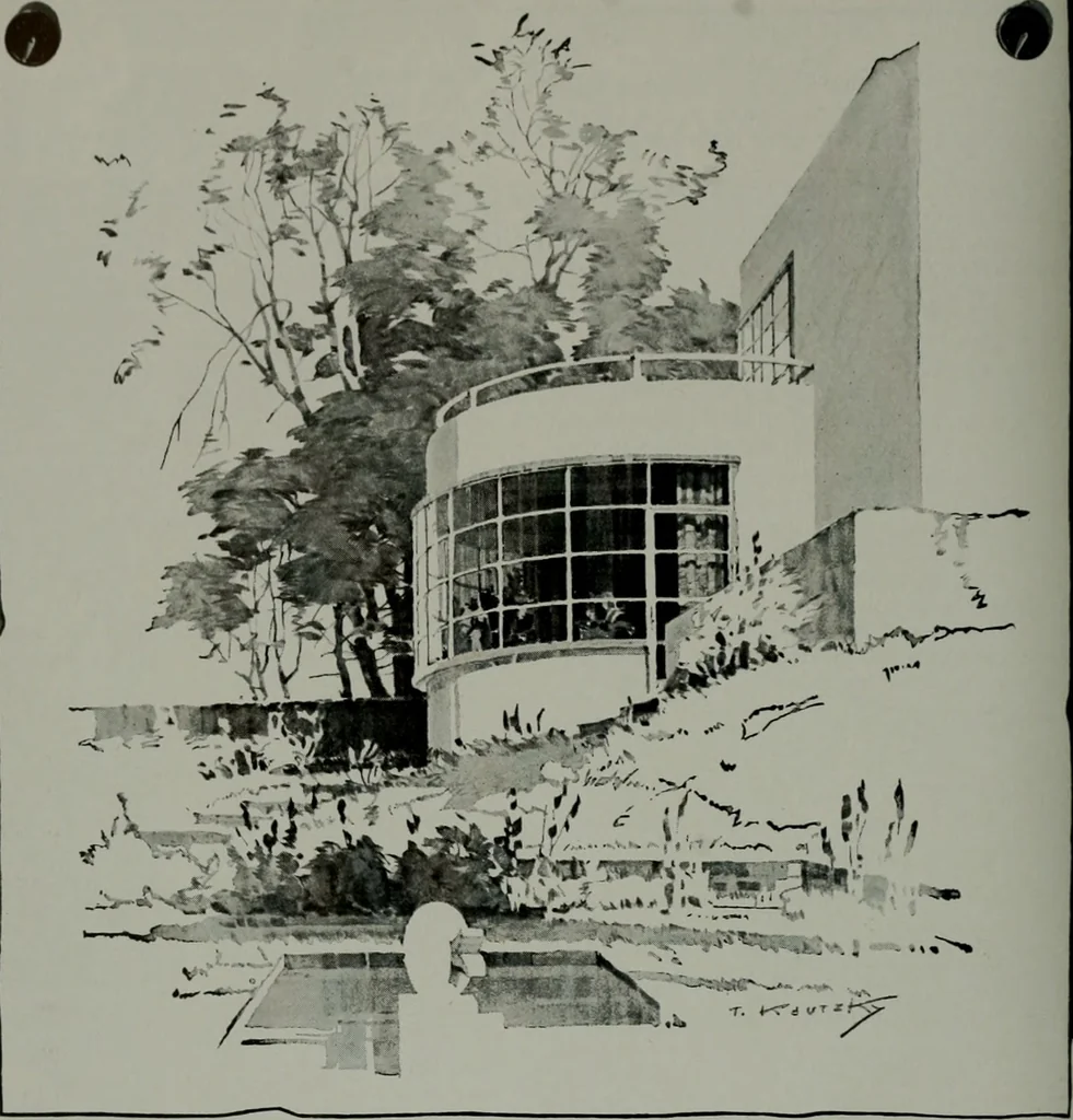 An illustration from Architect and engineer, 1905, leaf 329
