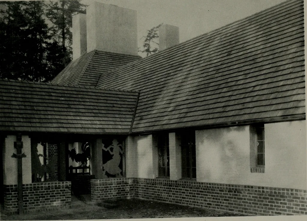 An illustration from Architect and engineer, 1905, leaf 350