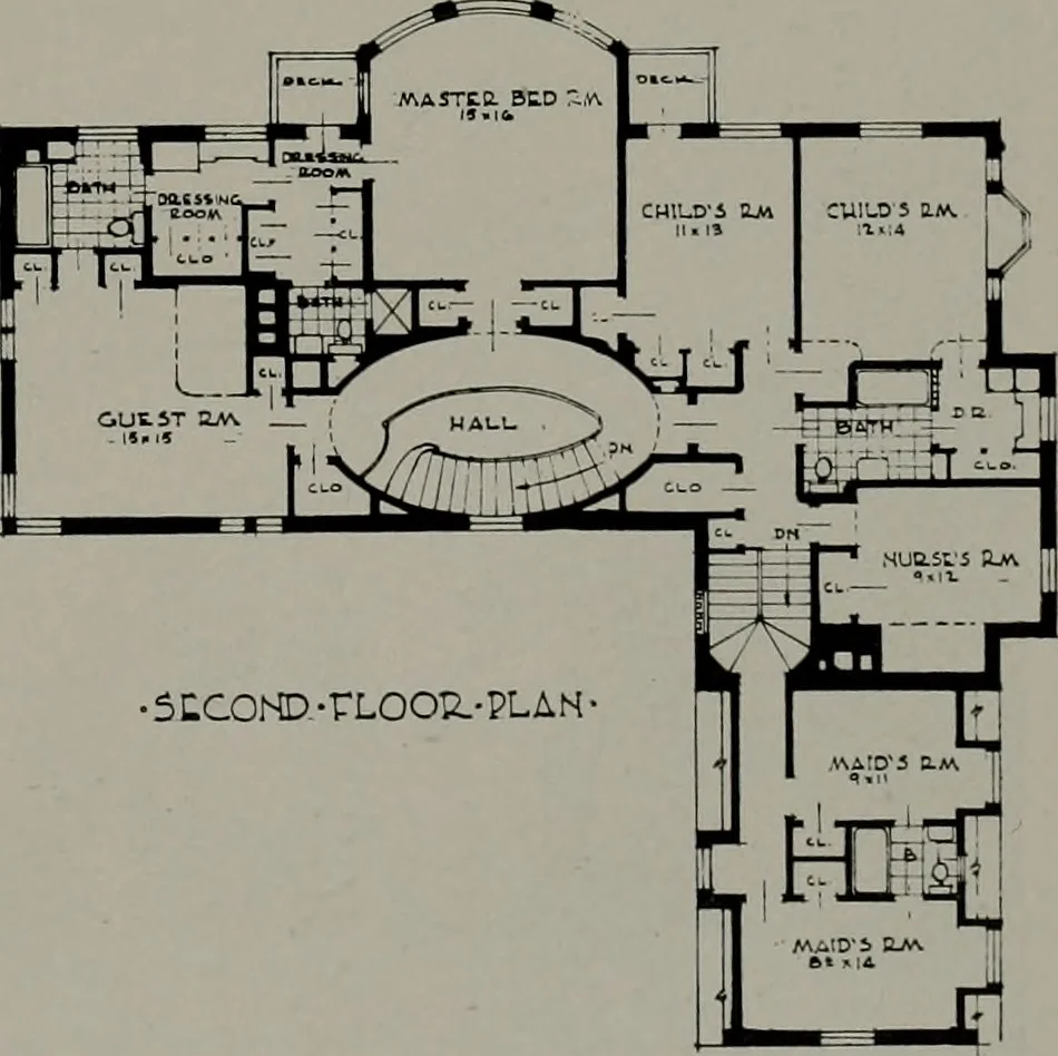 An illustration from Architect and engineer, 1905, leaf 356