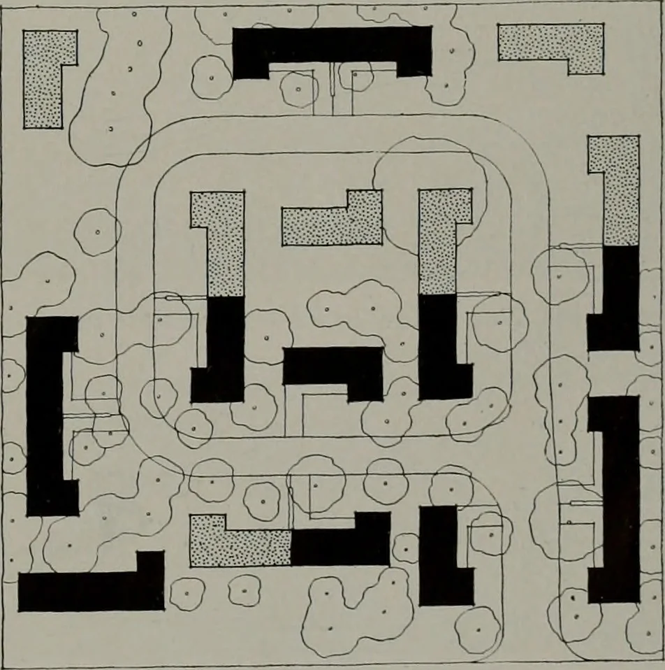 An illustration from Architect and engineer, 1905, leaf 370