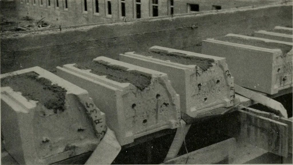 An illustration from Architect and engineer, 1905, leaf 38