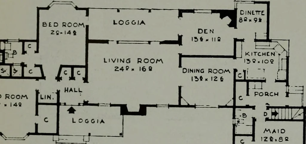 An illustration from Architect and engineer, 1905, leaf 429