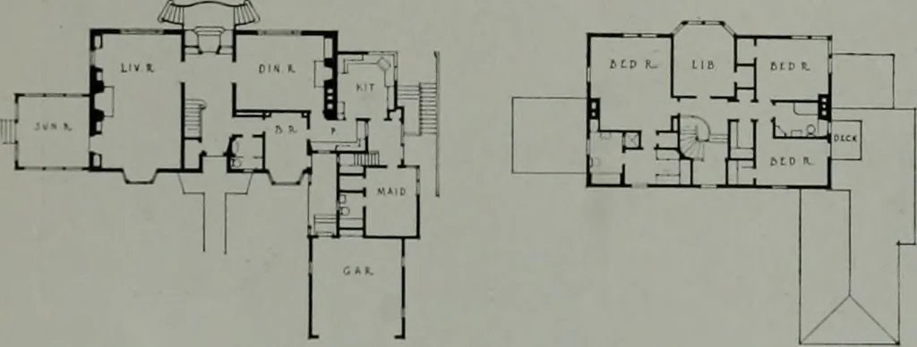 An illustration from Architect and engineer, 1905, leaf 431