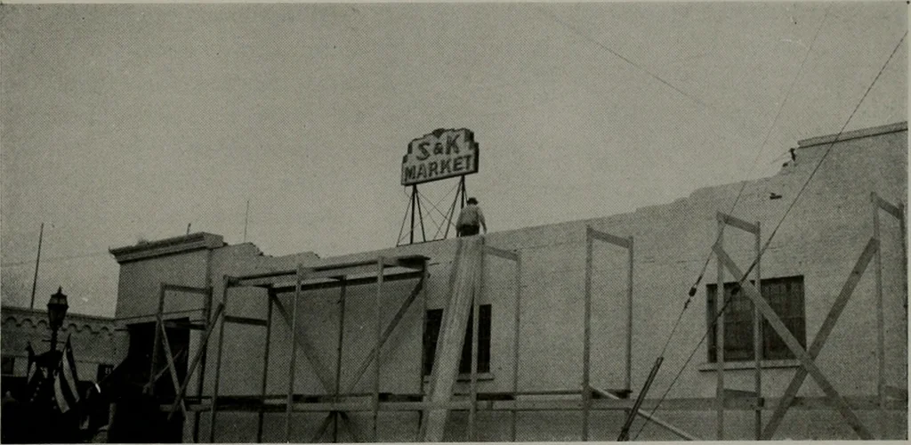 An illustration from Architect and engineer, 1905, leaf 444