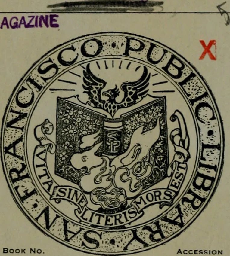 An illustration from Architect and engineer, 1905, leaf 1