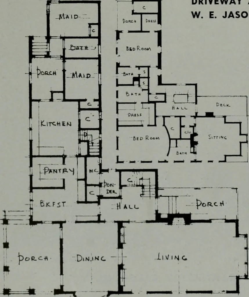 An illustration from Architect and engineer, 1905, leaf 109