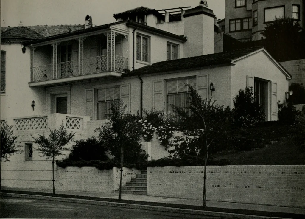An illustration from Architect and engineer, 1905, leaf 112