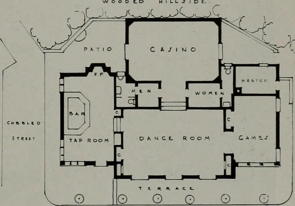 An illustration from Architect and engineer, 1905, leaf 116