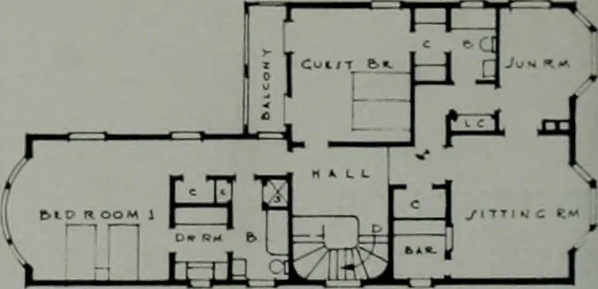 An illustration from Architect and engineer, 1905, leaf 119