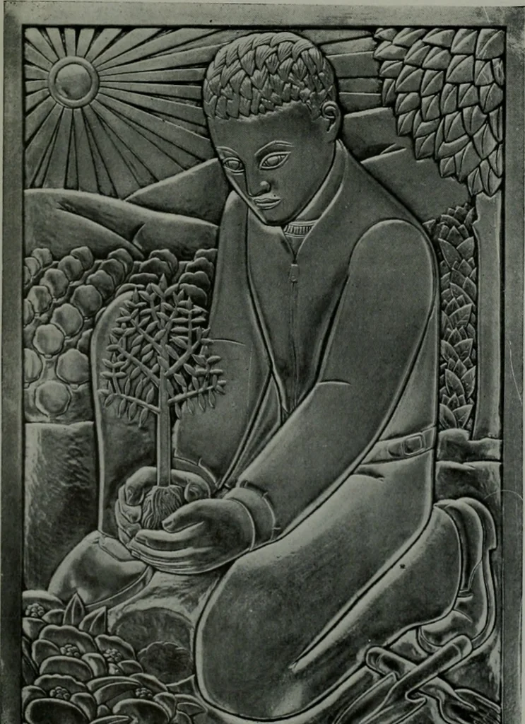 An illustration from Architect and engineer, 1905, leaf 173