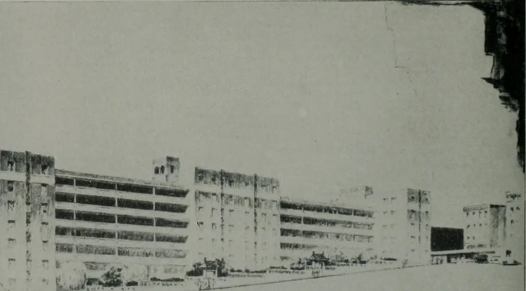 An illustration from Architect and engineer, 1905, leaf 209