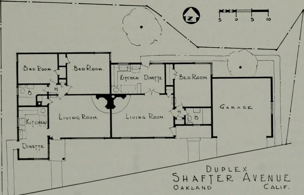 An illustration from Architect and engineer, 1905, leaf 217