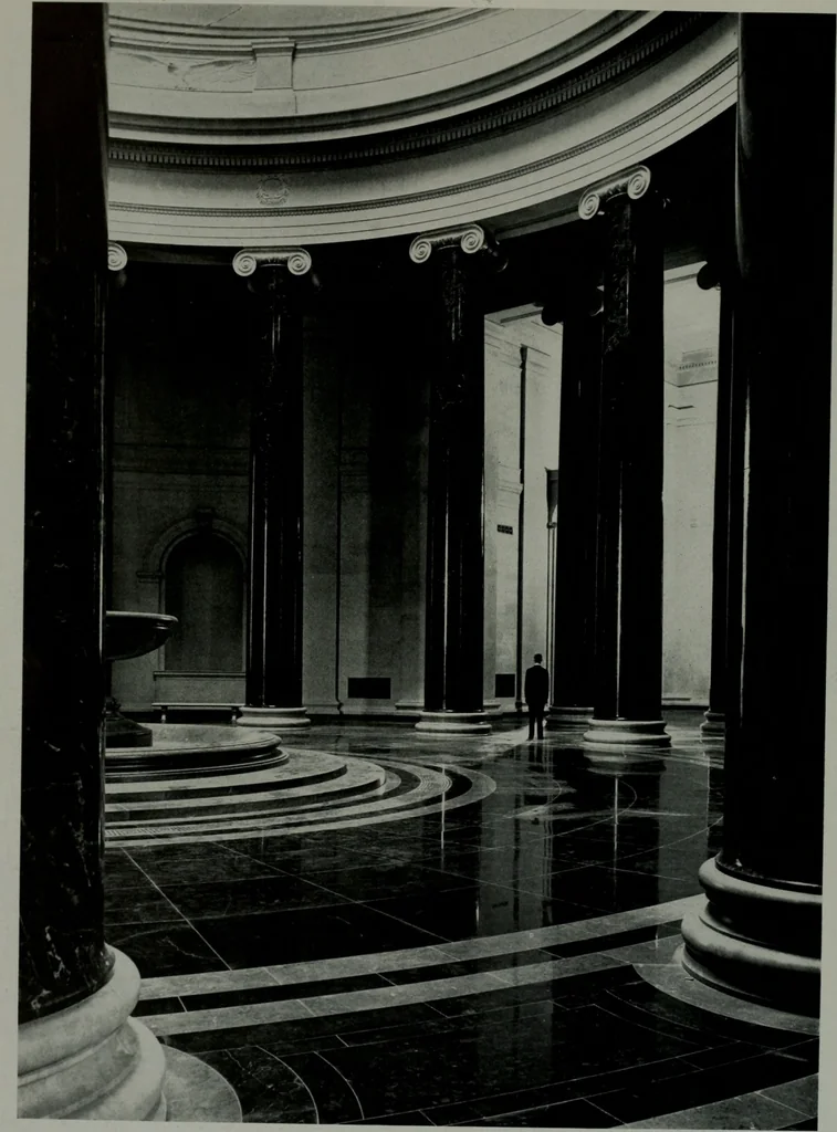 An illustration from Architect and engineer, 1905, leaf 25