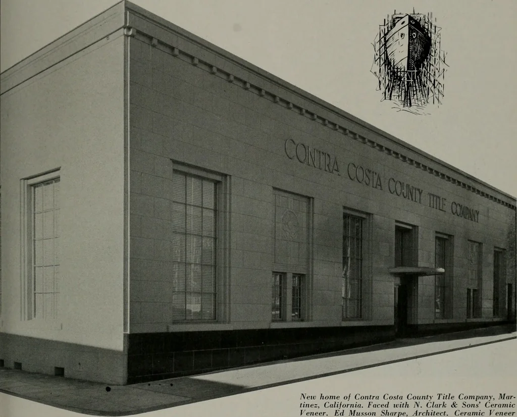 An illustration from Architect and engineer, 1905, leaf 254
