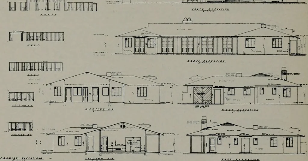 An illustration from Architect and engineer, 1905, leaf 258