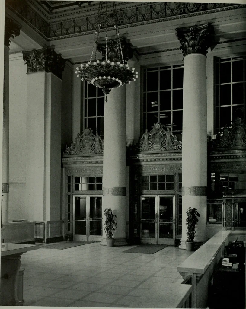 An illustration from Architect and engineer, 1905, leaf 387