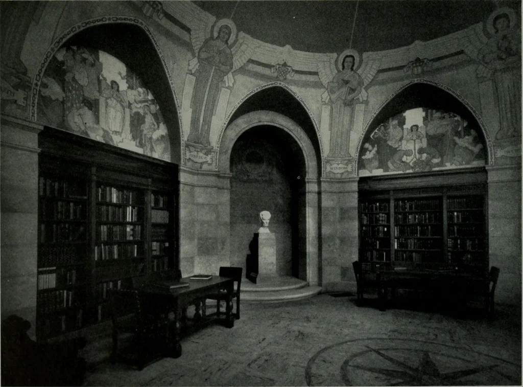 An illustration from Architect and engineer, 1905, leaf 47