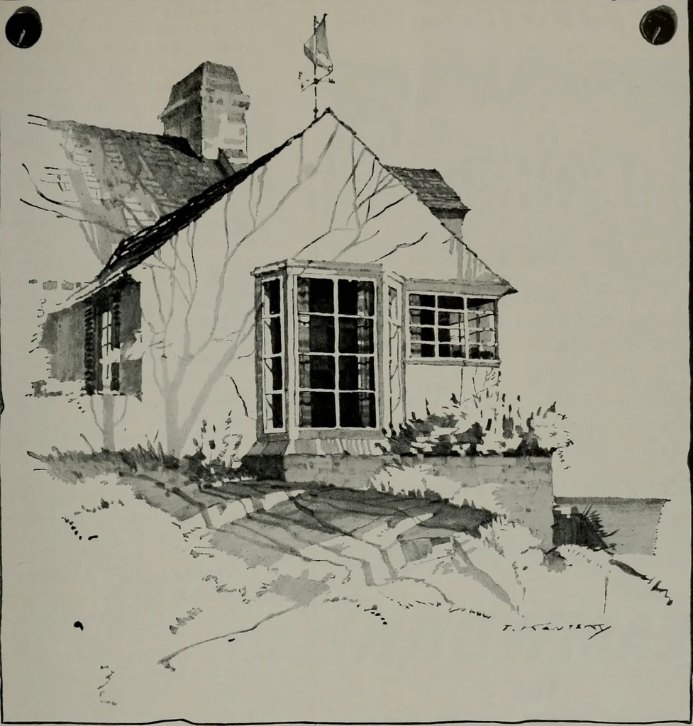 An illustration from Architect and engineer, 1905, leaf 142