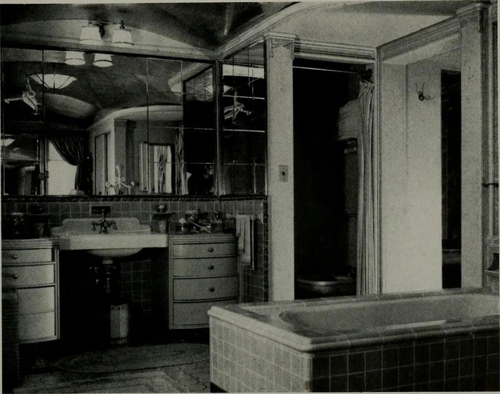 An illustration from Architect and engineer, 1905, leaf 160