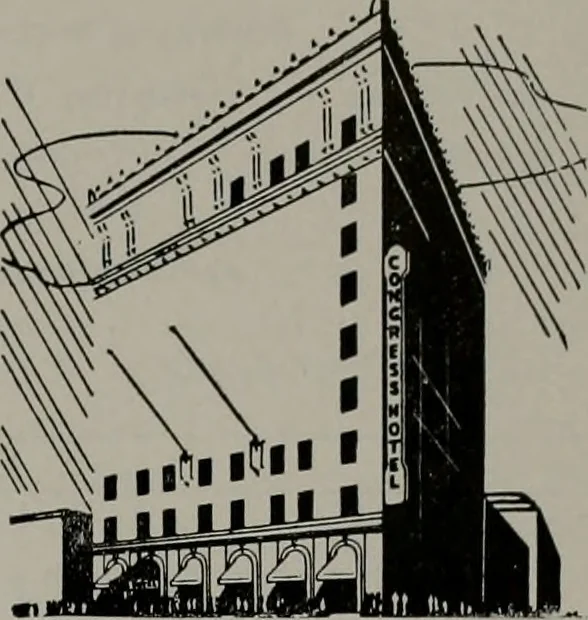An illustration from Architect and engineer, 1905, leaf 178