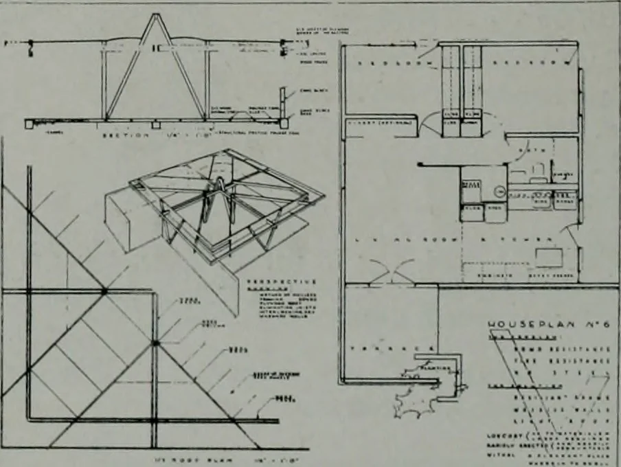 An illustration from Architect and engineer, 1905, leaf 199