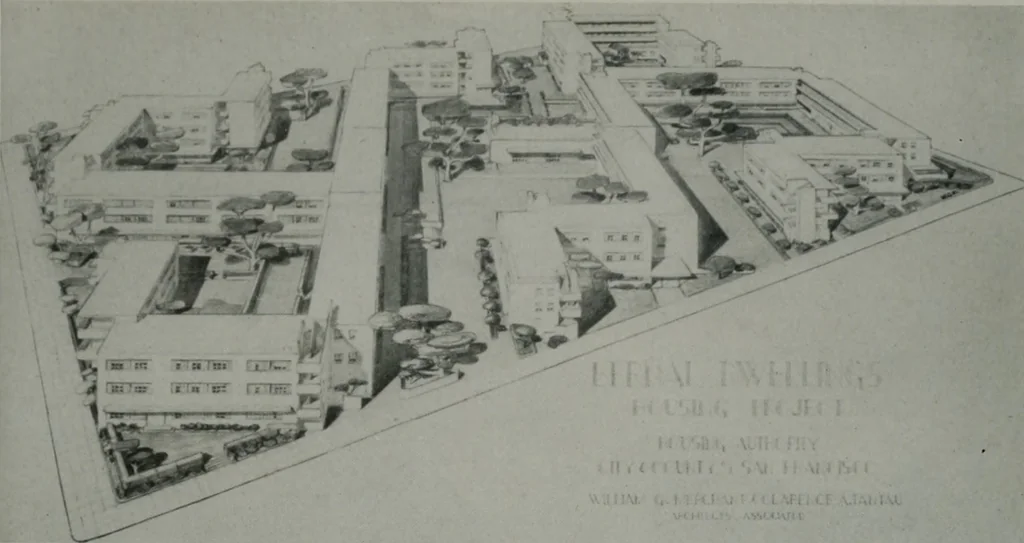 An illustration from Architect and engineer, 1905, leaf 215