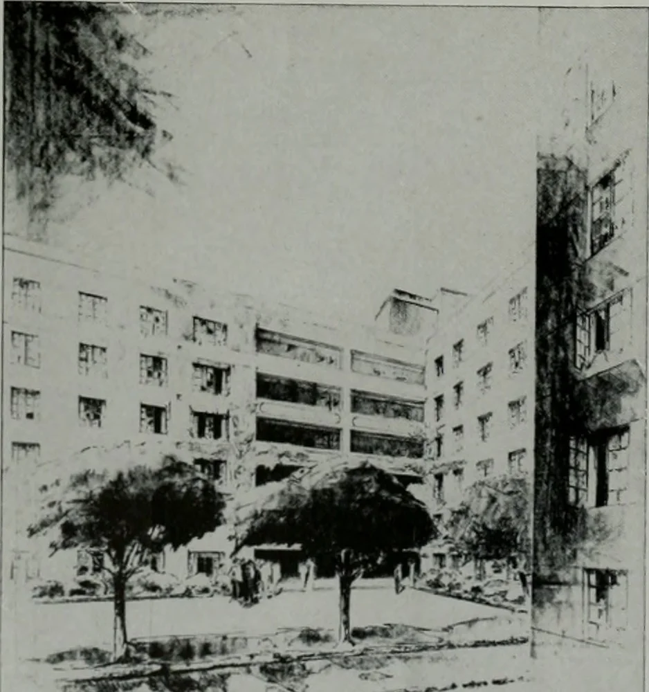 An illustration from Architect and engineer, 1905, leaf 219