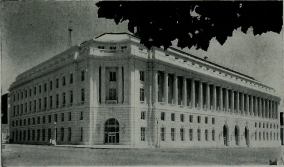 An illustration from Architect and engineer, 1905, leaf 81